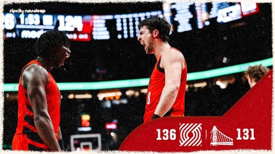 Portland Trail Blazers vs Golden State Warriors Highlights | December 14th, 2025