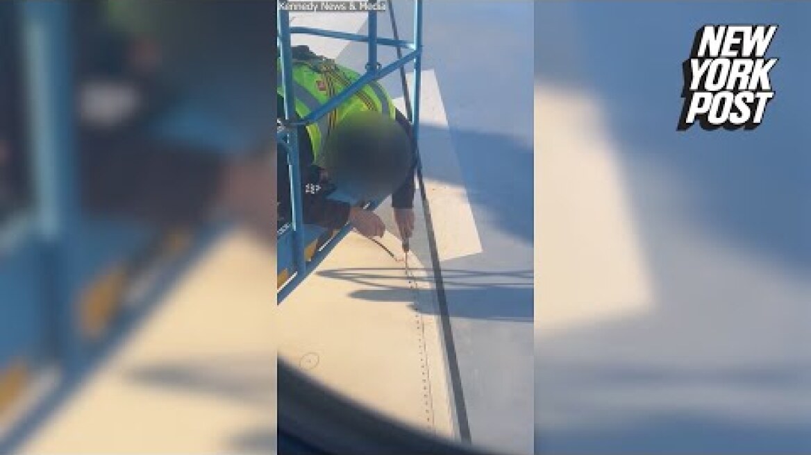 NYC-bound flight canceled when passenger notices missing bolts on plane wing