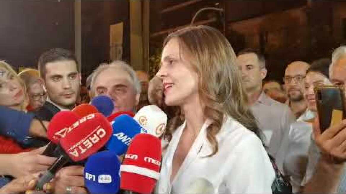 Εκλογές ΣΥΡΙΖΑ: Δηλώσεις Έφης Αχτσιόγλου