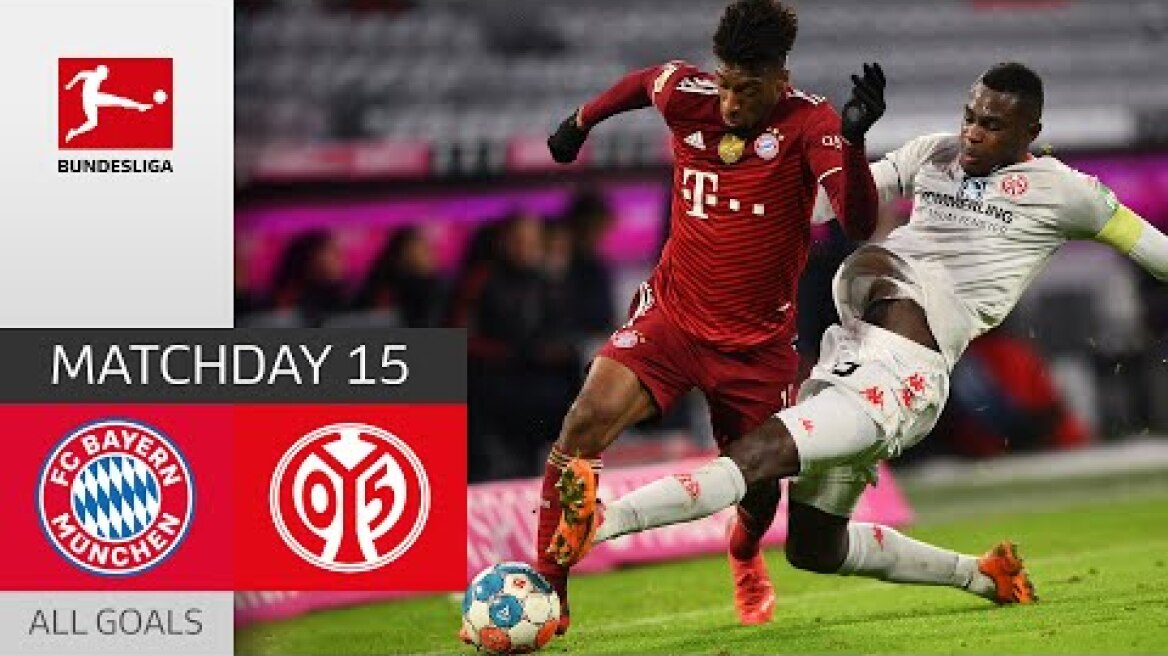 FCB with Huge Comeback | FC Bayern - FSV Mainz 05 2-1 | All Goals | Matchday 15 – Bundesliga 2021/22