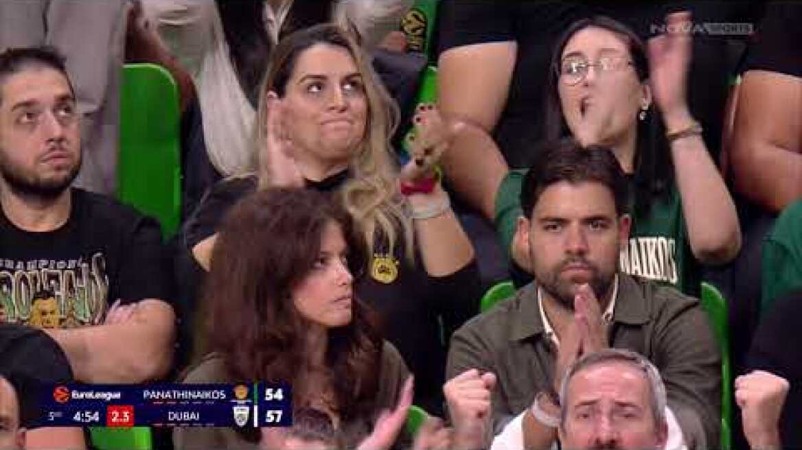 Παναθηναϊκός-Ντουμπάι BC: 103-82 (MD 12, 20/11/2025)