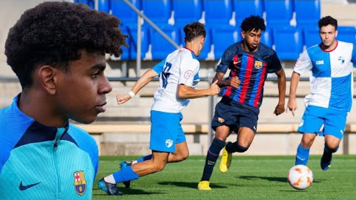 15 Years Old Lamine Yamal is The Future of Barcelona 🔵🔴 Goals & Skills