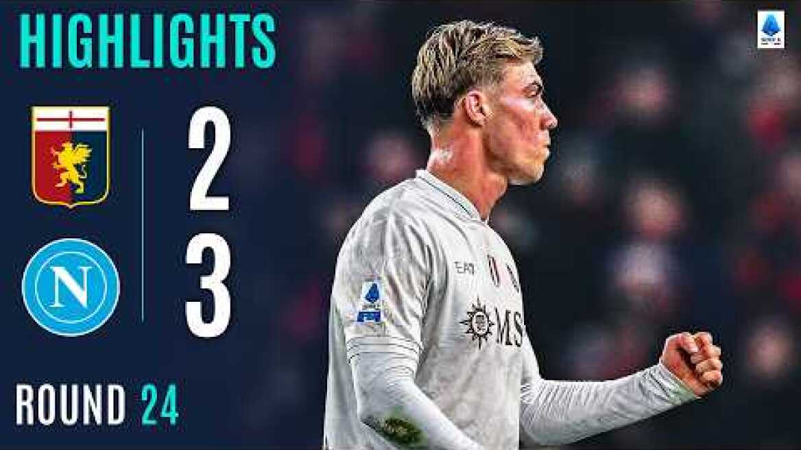 GENOA-NAPOLI 2-3 | HIGHLIGHTS | Hojlund Wins It with Last-Minute Penalty | SERIE A 2025/26