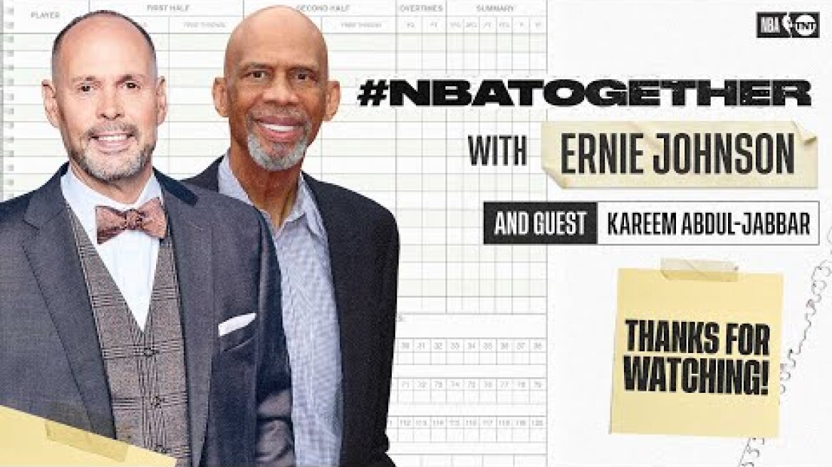 #NBATogether With Ernie Johnson & Kareem Abdul-Jabbar | Episode 4