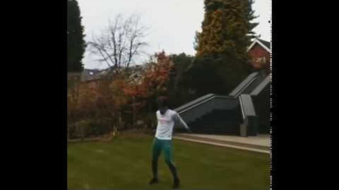 Liverpool Star Alisson Becker Challenge at home during Quarantine