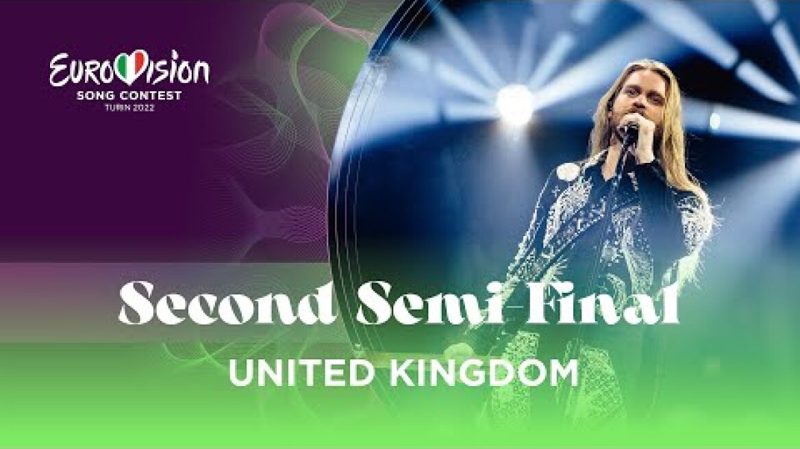Sam Ryder - SPACE MAN - LIVE - United Kingdom 🇬🇧 - Second Semi-Final - Eurovision 2022