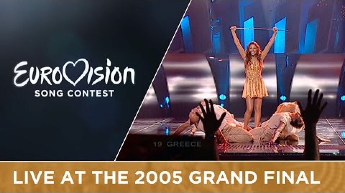 Helena Paparizou - My Number One (Greece) Live - Eurovision Song Contest 2005