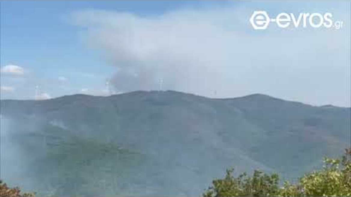 (14:10) Η κατάσταση που επικρατεί τώρα ανατολικά της Αισύμης.