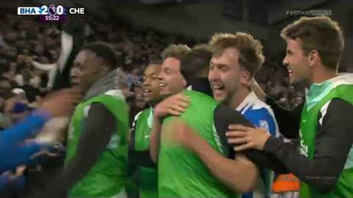 Μπράιτον – Τσέλσι: 3-0 (MD 34, 21/4/26)