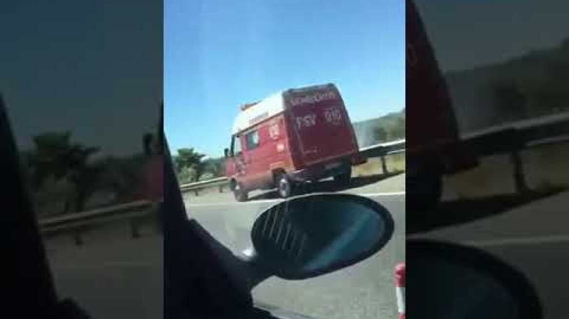 Scenario of the traffic accident in which the footballer José Antonio Reyes, his nephew,