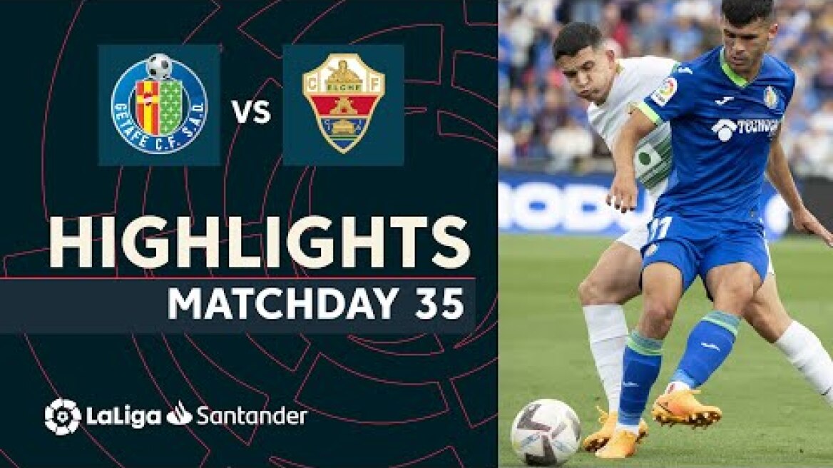 Resumen de Getafe CF vs Elche CF (1-1)