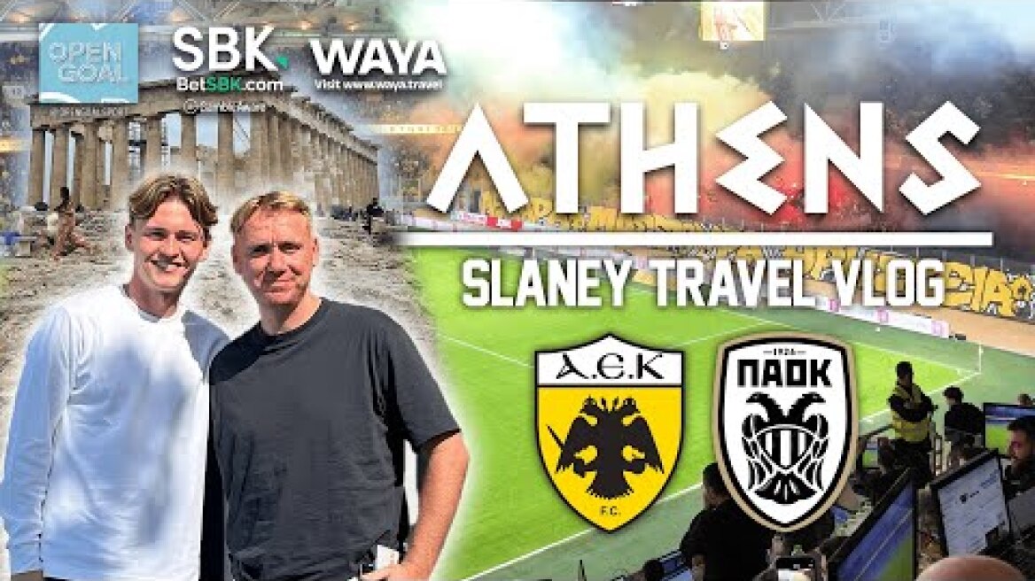 🇬🇷⚽️ SLANEY ATHENS VLOG | Scottish Players Penrice & Greg Taylor Face-Off In Greek Super League