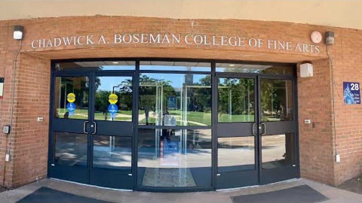 Chadwick A. Boseman College of Fine Arts Installation