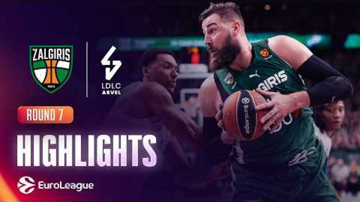 Zalgiris Kaunas - LDLC ASVEL | R7 Basketball Highlights 2026-27