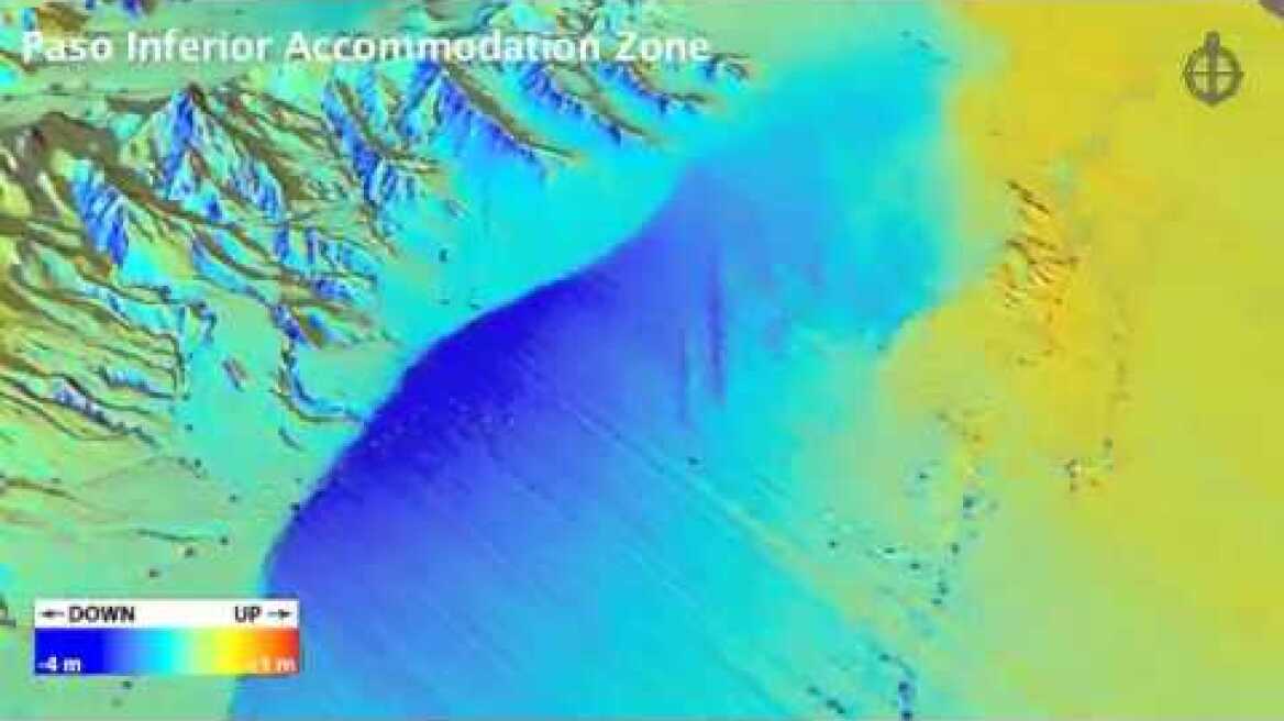 Mexican Earthquake Changed Landscape in 3D - Before and After