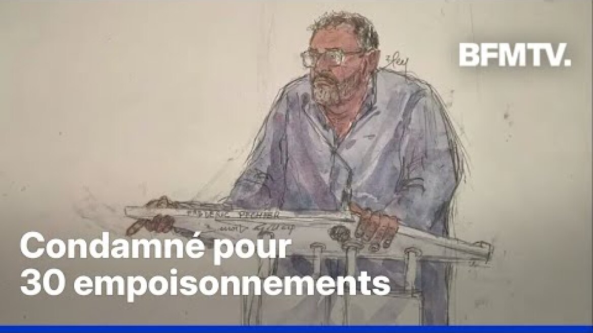 L'ex-anesthésiste Frédéric Péchier condamné à la réclusion criminelle à perpétuité