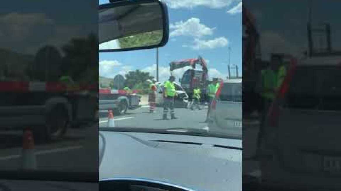 Τροχαίο στον Ισθμό