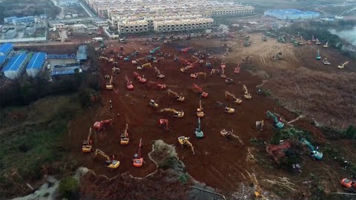 Wuhan to build 1,000 bed hospital to treat coronavirus patients within six days