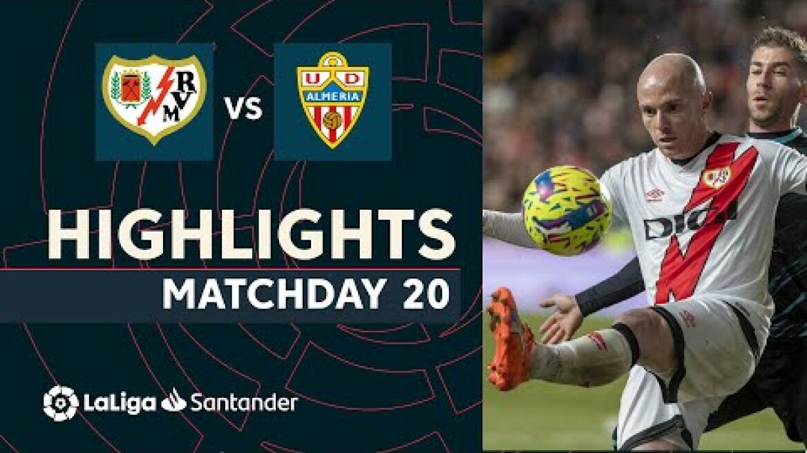 Resumen de Rayo Vallecano vs UD Almería (2-0)