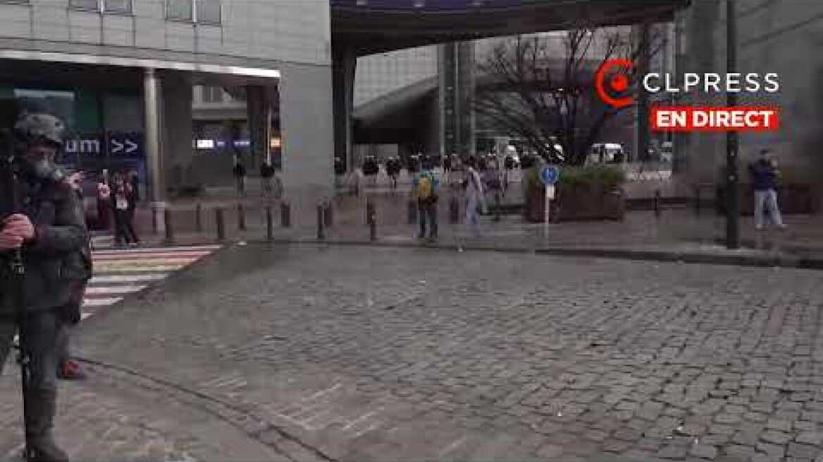 DIRECT - Manifestation des agriculteurs à Bruxelles contre le MERCOSUR et les normes européennes