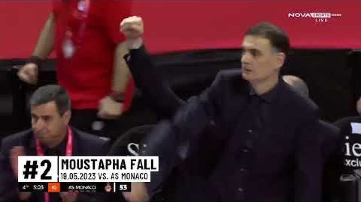 Ολυμπιακός: Το Top-5 κόντρα στη Μονακό (vid)