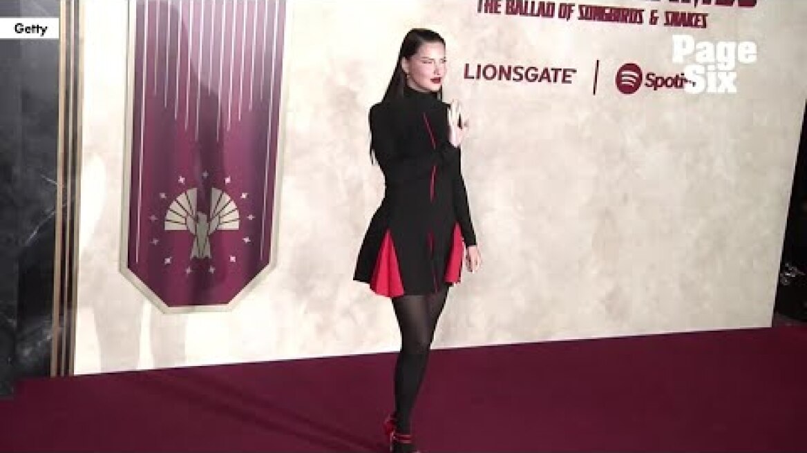 Fans question Adriana Lima’s new look on ‘Hunger Games’ red carpet: ‘What did she do?’