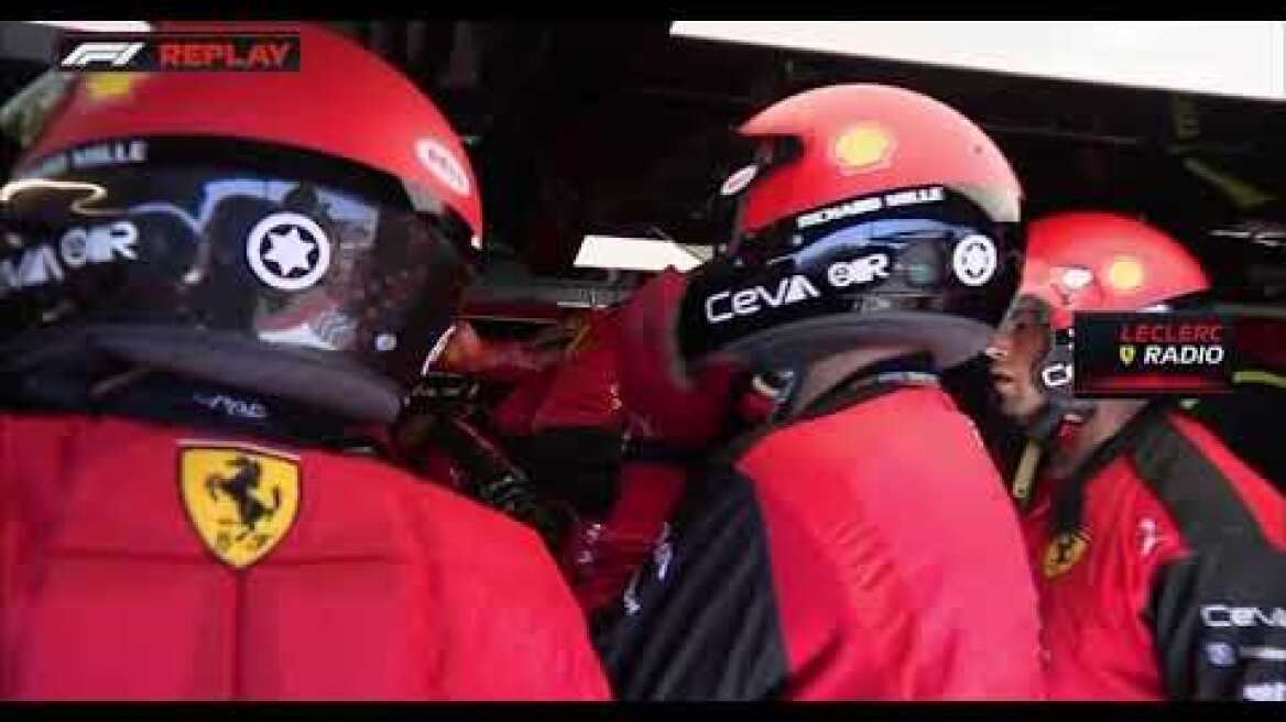 Charles Leclerc SCREAMING After Spinning Out #FrenchGP