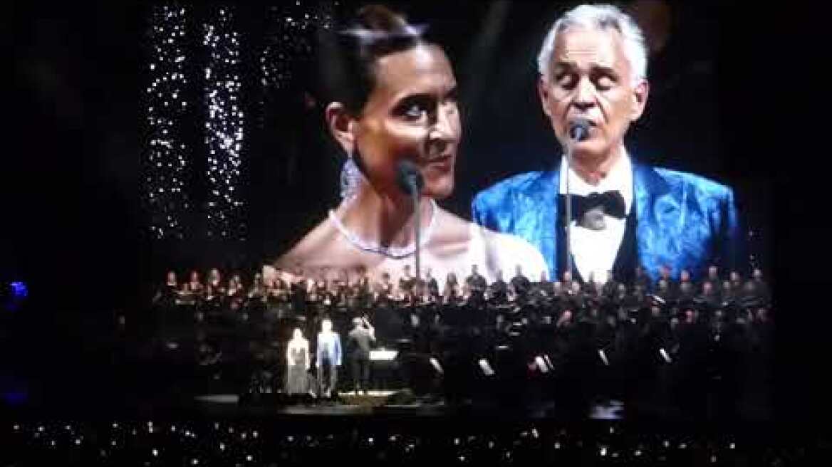 Andrea Bocelli & Serena Gamberoni - Time to Say Goodbye-Live 2023in Athens,Greece at OAKA-18-07-2023