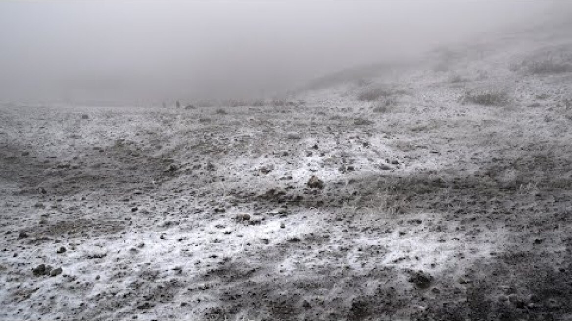 Τα πρώτα χιόνια στο Βελούχι (19.11.20)