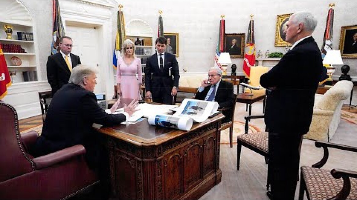 Why did President Trump speak to Bob Woodward?