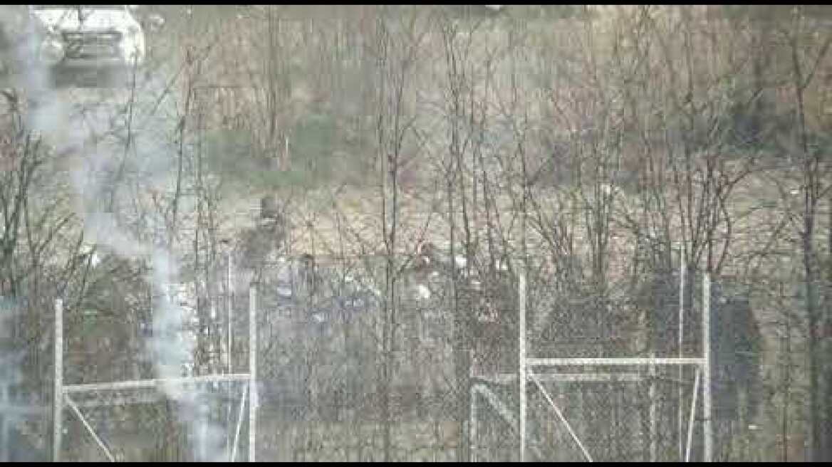 Η Τουρκική αστυνομία, κατά πάγια πρακτική πλέον, εκτοξεύει χημικά προς Έλληνες