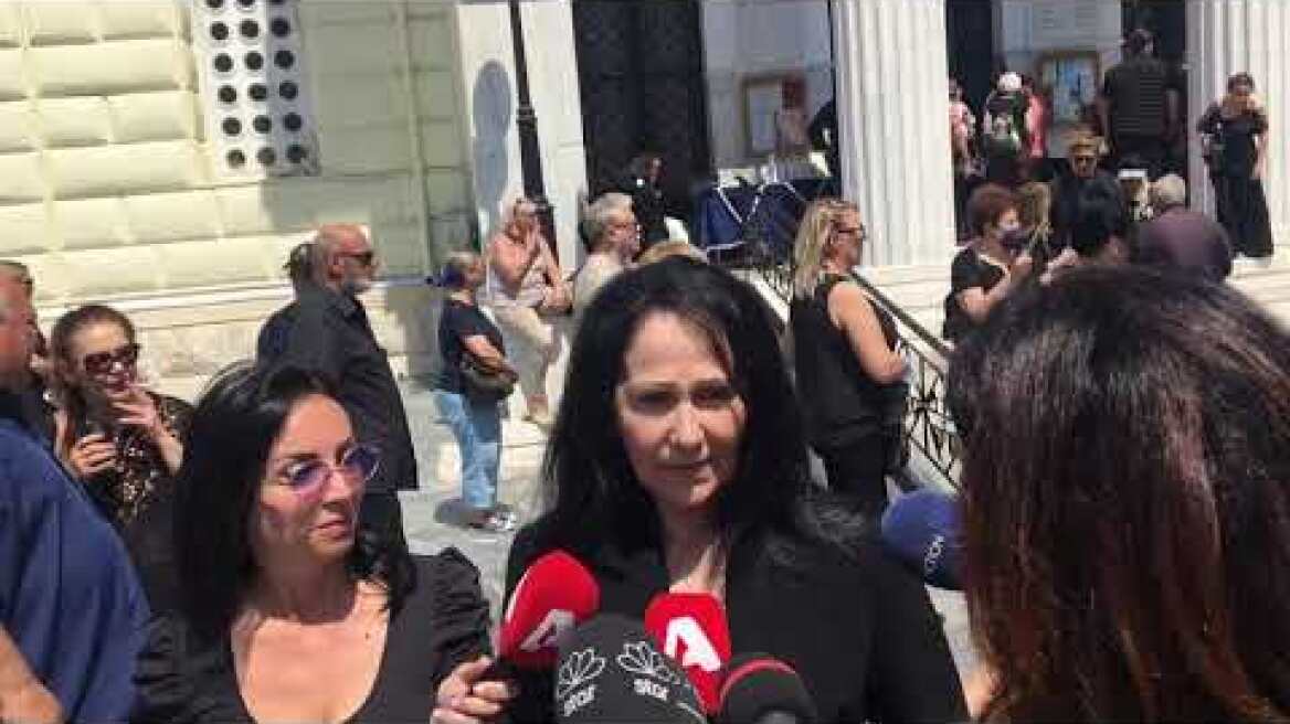 Κηδεία Φλωρινιώτη - Δήλωση της συζύγου του