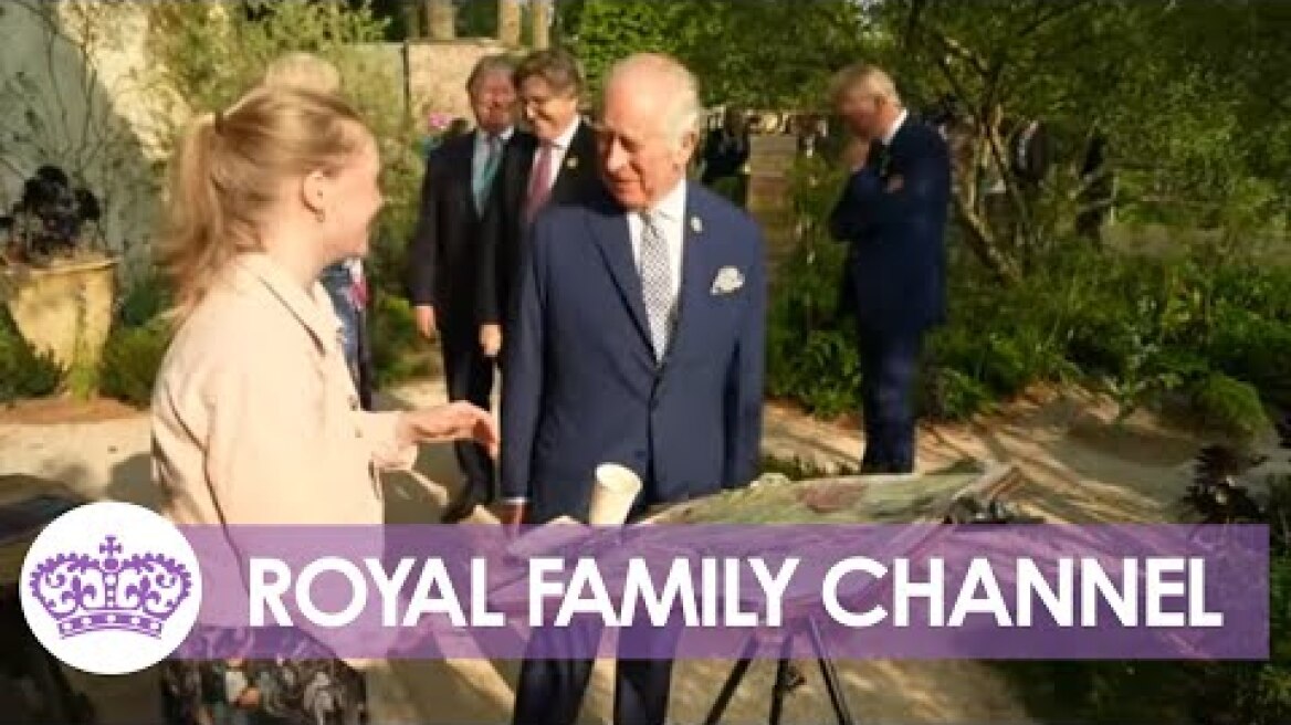 King Charles and Queen Camilla Explore Chelsea Flower Show
