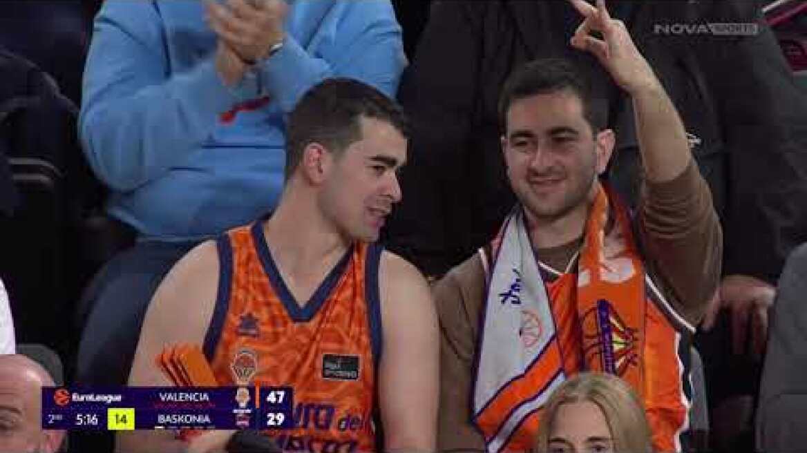 Βαλένθια - Μπασκόνια: 91-81 (MD18, 23/12/2025)