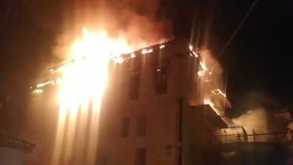 Φωτιά σε σπίτι στο Σιδηρόκαστρο από ξυλόσομπα