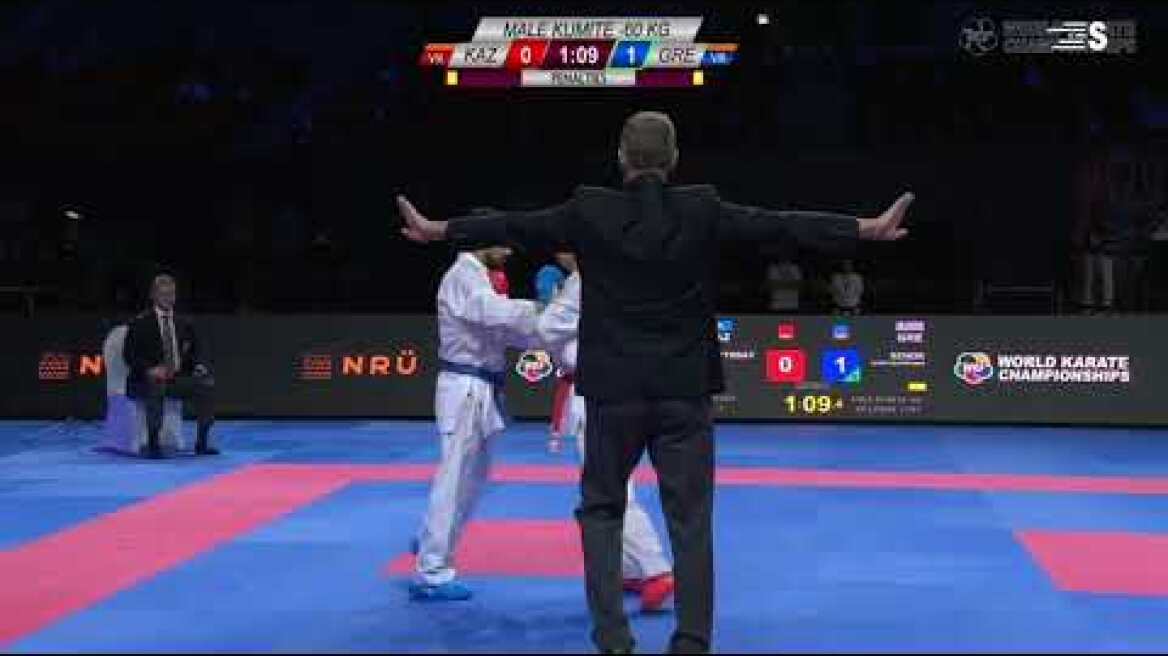 Ο Στέφανος Ξένος πρωταθλητής κόσμου στο καράτε | Stefanos Xenos is the world champion