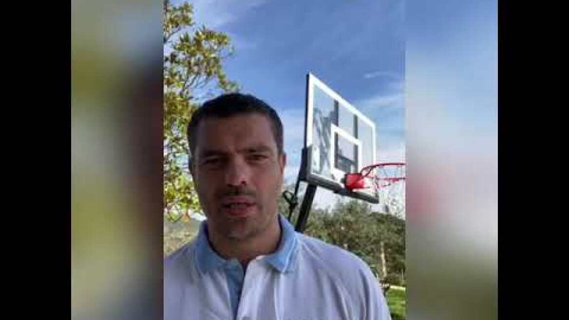 Ο Κωνσταντίνος Τσαρτσαρής προτείνει ιδέες για να περάσει ο χρόνος στο σπίτι!