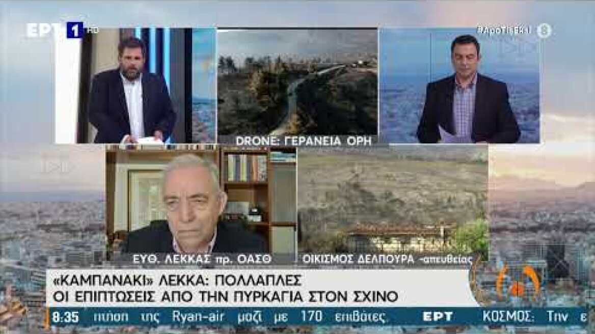 Καμπανάκι Λέκκα για την πυρκαγιά