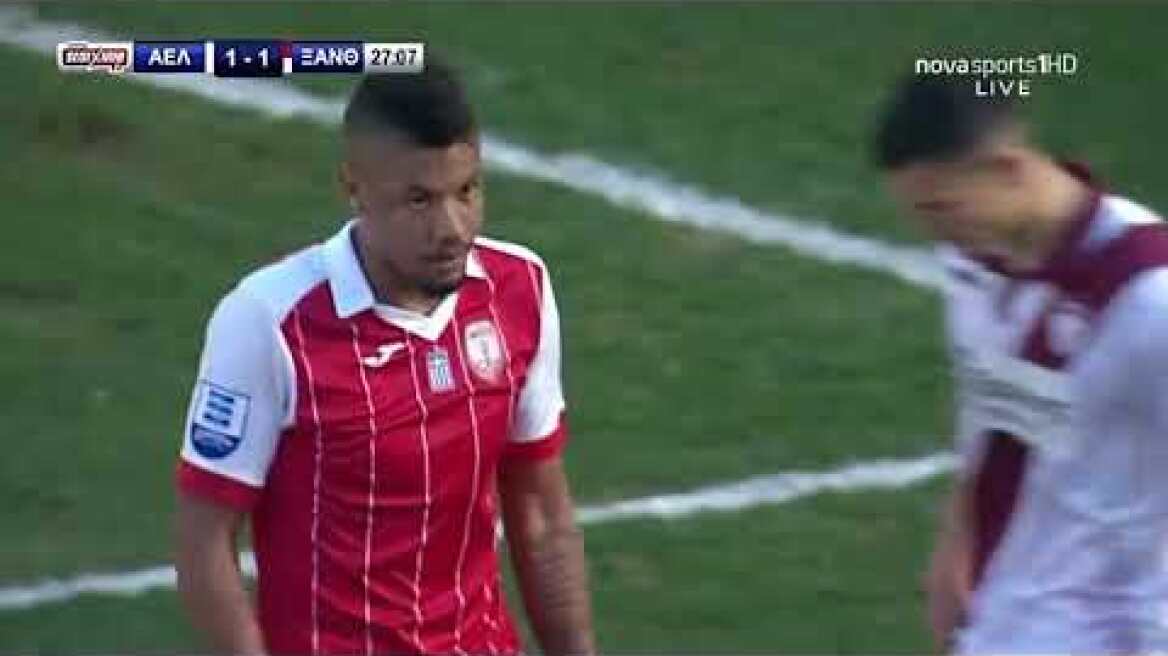 21η ΑΕΛ-Ξάνθη 1-1 2018-19 Στιγμιότυπα