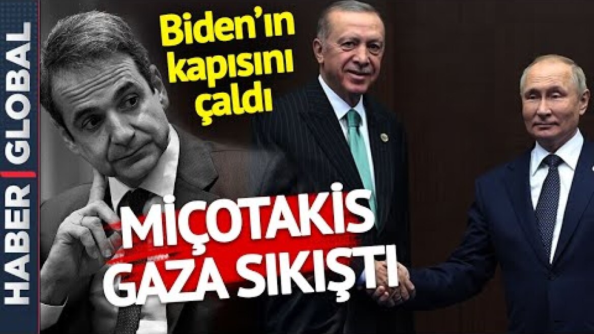 Yunanistan Gaza Sıkıştı! Putin'in Türkiye Hamlesi Miçotakis'i Kudurttu! Koşa Koşa ABD'ye Gitti
