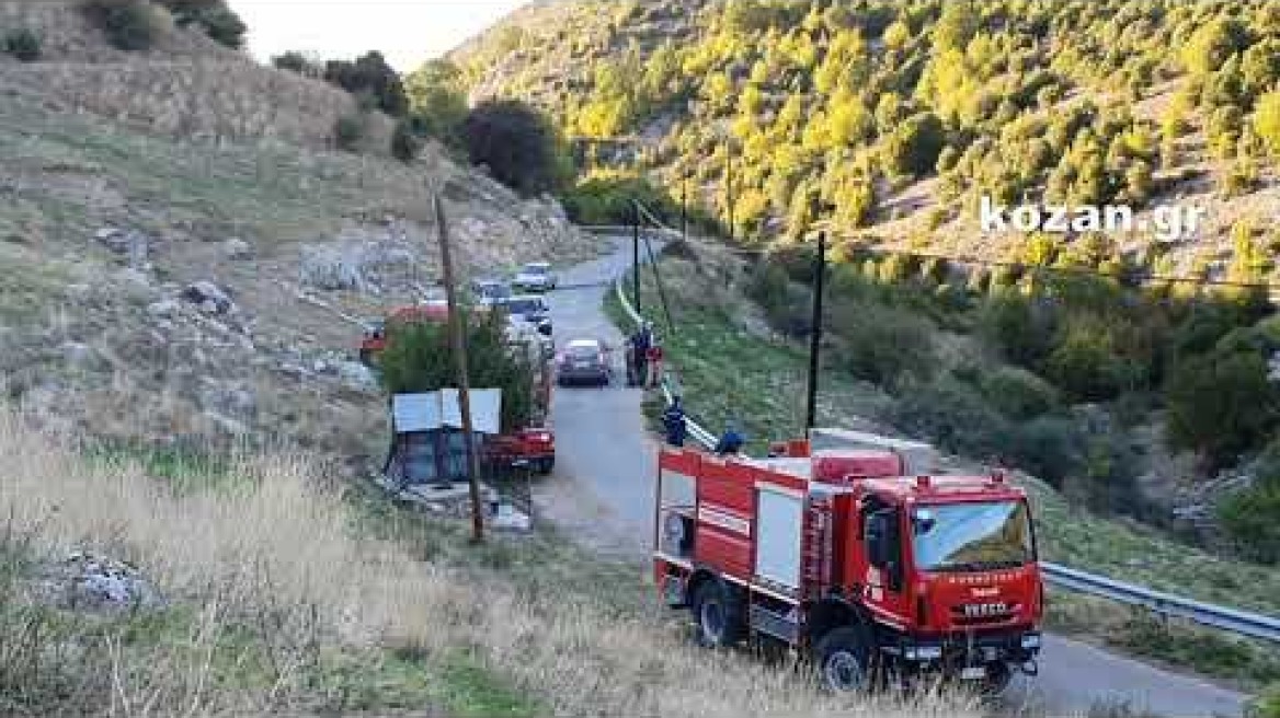 Kozan.gr: 'Ωρα 18.45: Συνεχίζονται οι εναέριες πτήσεις κατασβεσης των δυο  Canadair 415