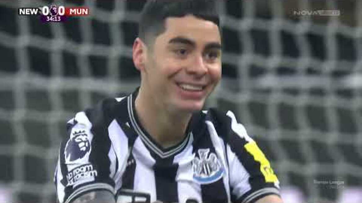 Νιούκαστλ-Μάντσεστερ Γιουνάιτεντ: 1-0 (MD 14, 02/12/2023)