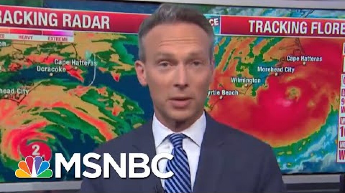 Hurricane Florence Starts To Hit Carolina Coast | Hardball | MSNBC