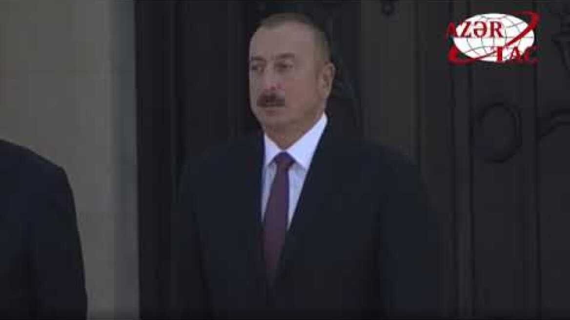 Official welcome ceremony was held for Turkish President Recep Tayyip Erdogan