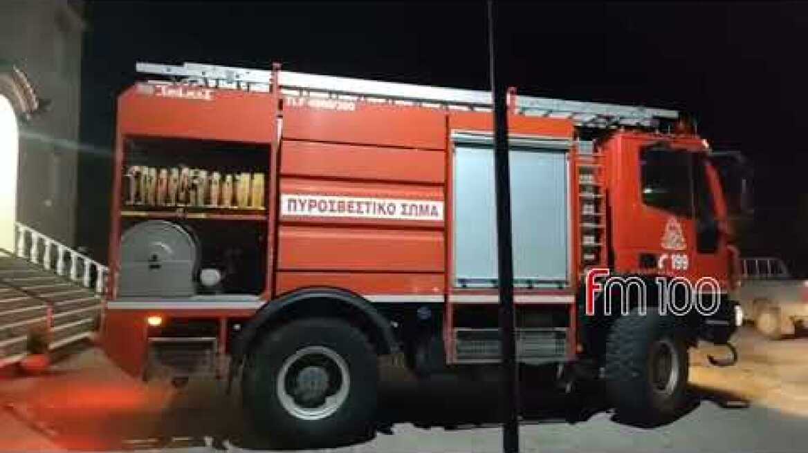 "Εμπόλεμη ζώνη" ο Άγιος Δημήτριος κατά το Χριστός Ανέστη | Φωτιά σε δέντρο από βαρελότα