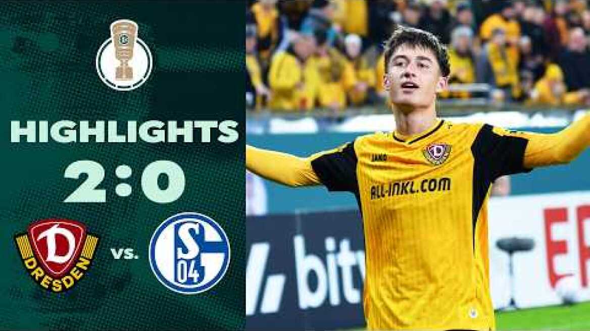 Dresden SHOCK Schalke! | Dynamo Dresden vs FC Schalke 04 | Highlights | DFB-Pokal 2. Round