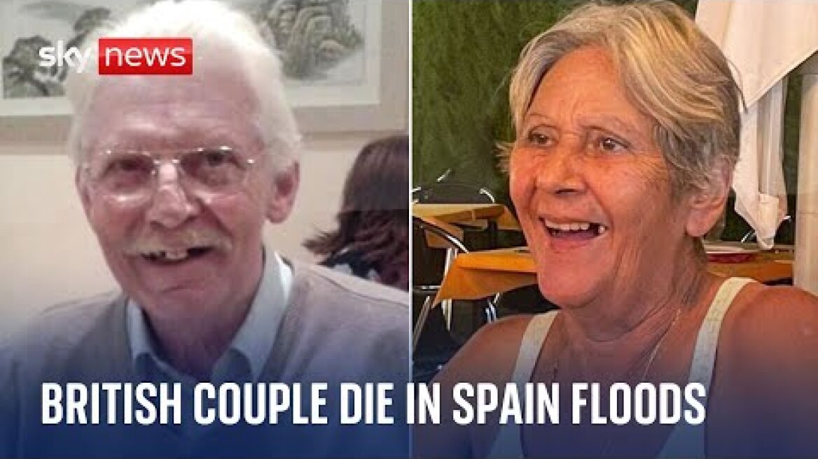 Spain floods: Missing British couple found dead