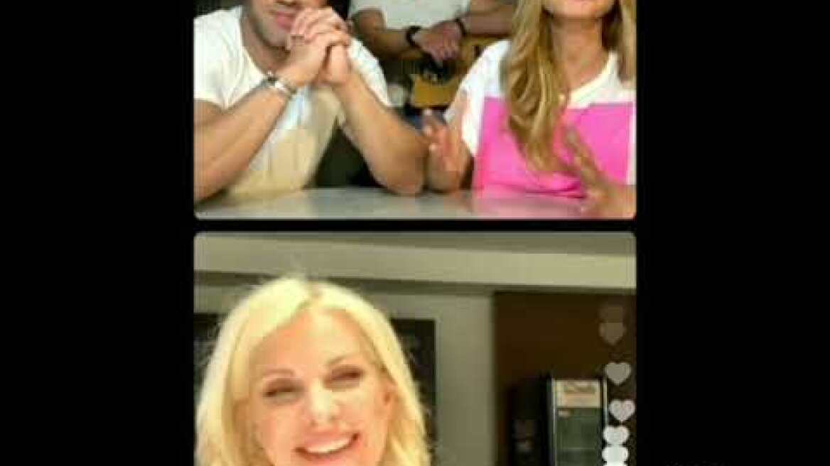 Η ατάκα της Μενεγάκη για τον Μάκη στο live με τη Θεοδωρίδου