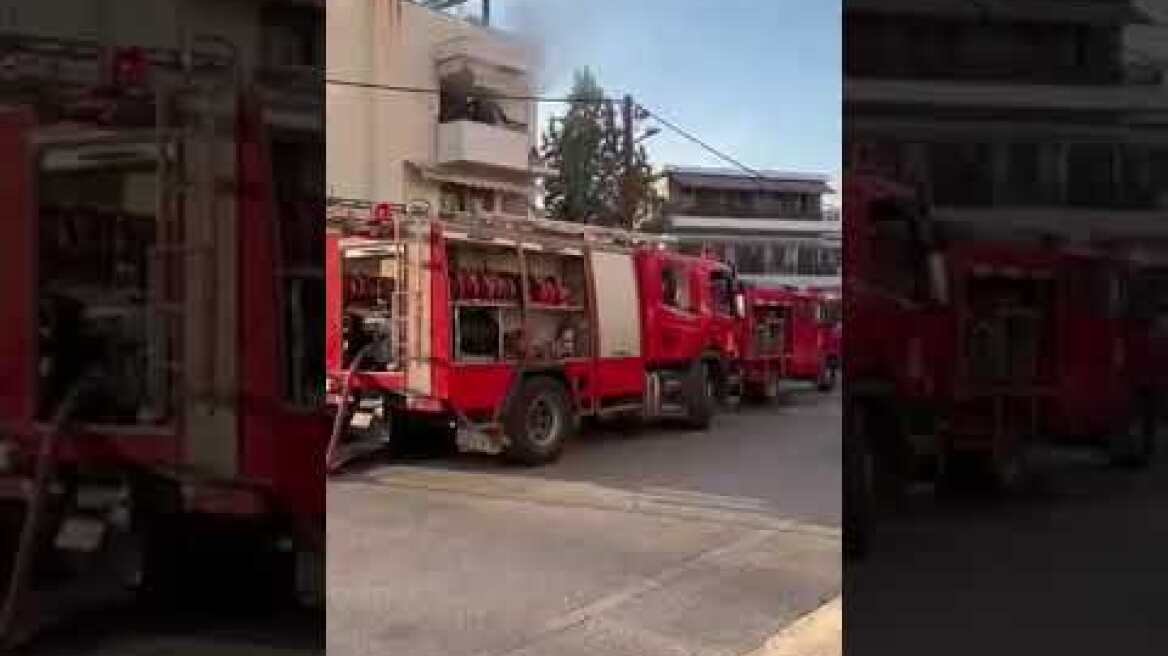 Φωτιά σε μονοκατοικία στην Πυλαία Θεσσαλονίκης