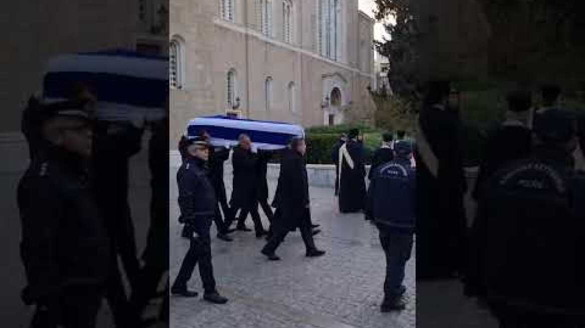 Πριγκίπισσα Ειρήνη: Η άφιξή της σορού στο παρεκκλήσιο της Μητρόπολης Αθηνών